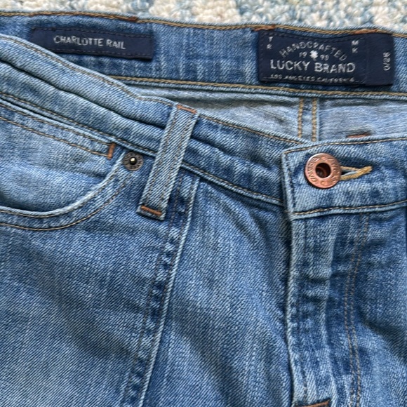 Lucky brand, Charlotte rail utility pocket Jeans 0/25 - Picture 2 of 5
